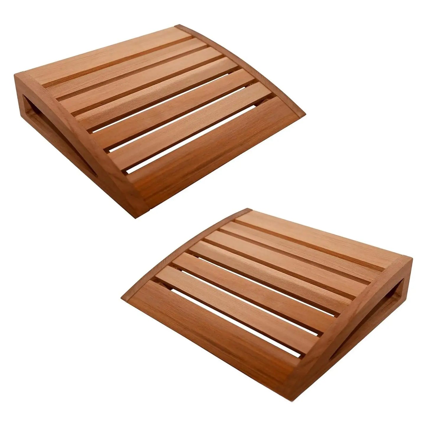 Wooden Headrest Sauna Steam