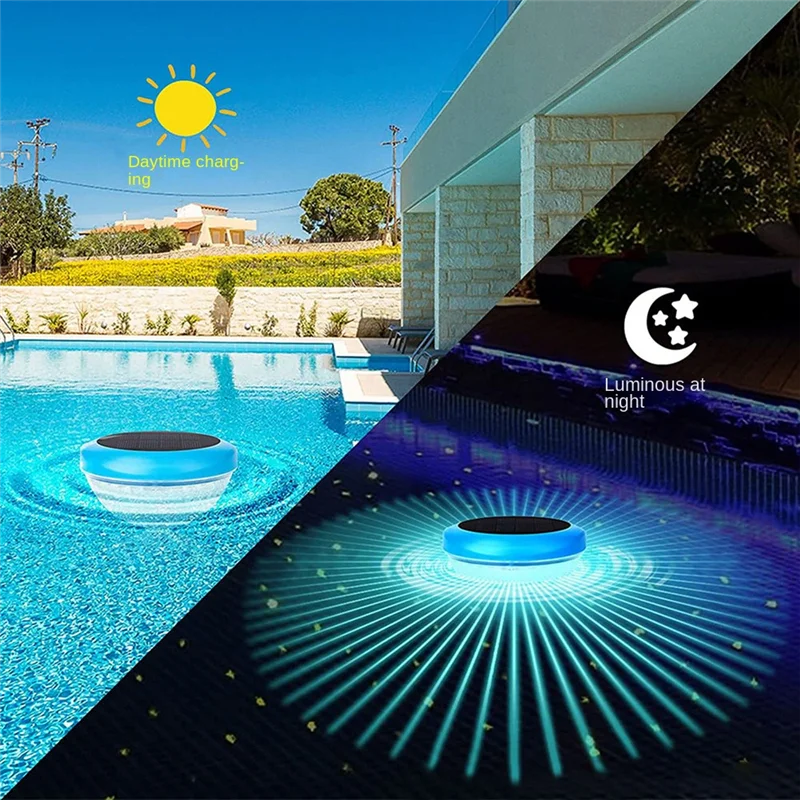 Piece Solar Floating Pool LED Lights