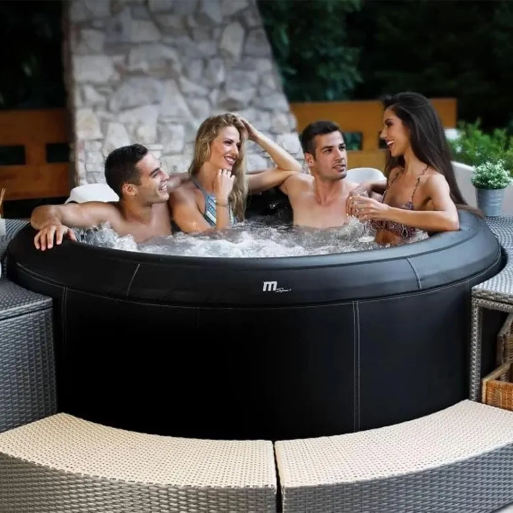Premium 138 Jet Outdoor Patio Bubble Hot Tub
