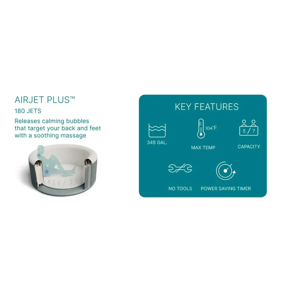 5-7 Person Smart Energy-Efficient AirJet Hot Tub