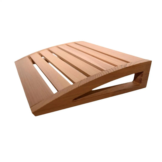 Wooden Headrest Sauna Steam