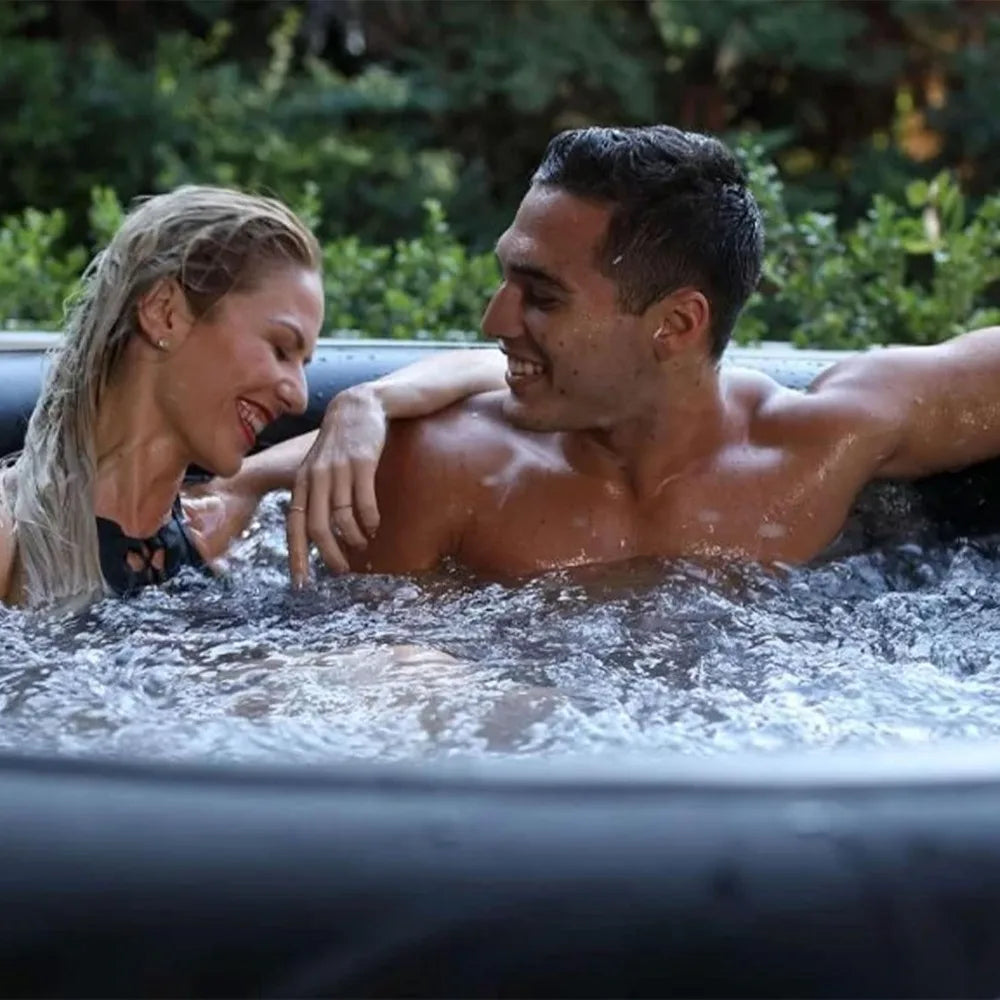 Premium 138 Jet Outdoor Patio Bubble Hot Tub