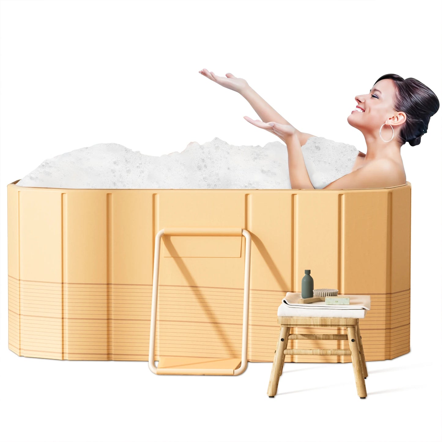 120CM Portable Folding Bathtub