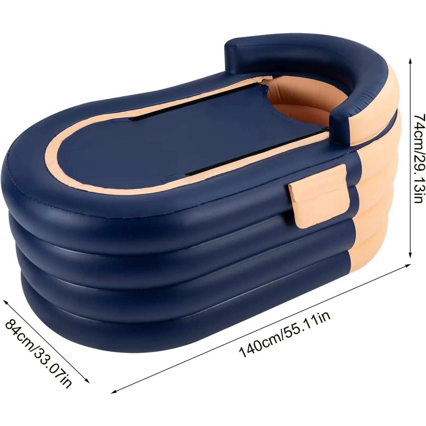 Electric Air Pump Inflatable Nozzles for Hot Water Bath